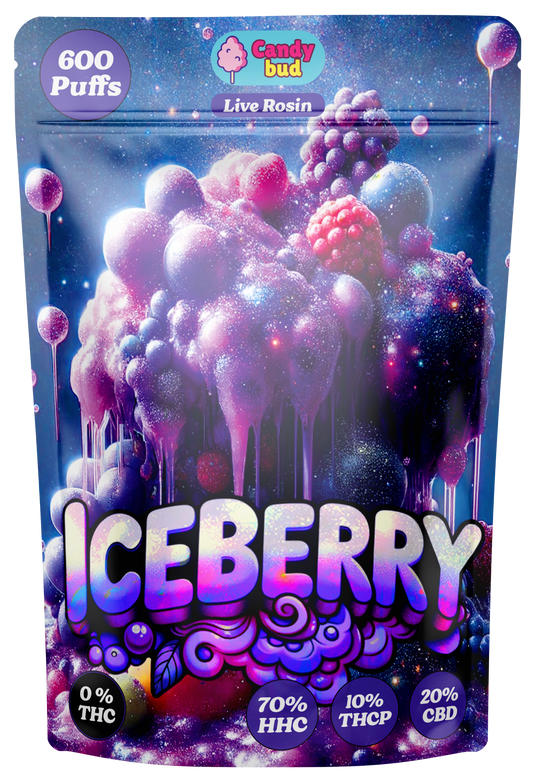 Vape Iceberry HHC+THCP+CBD